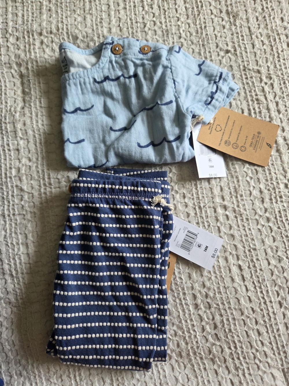 Easy Peasy Organic Baby Two-Piece Set